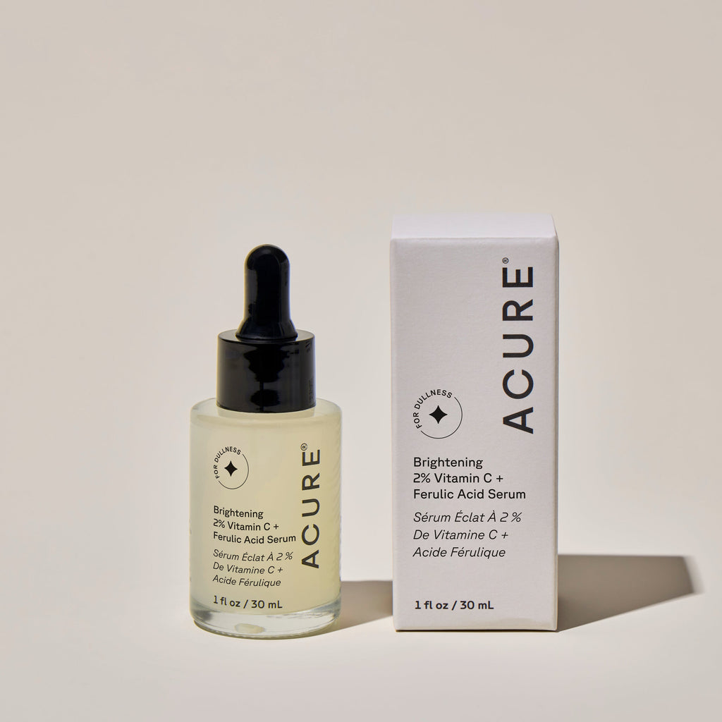 Practical Living Brightening Vitamin C and Ferulic Acid Serum for daily home and personal routines with facial skin and sun care