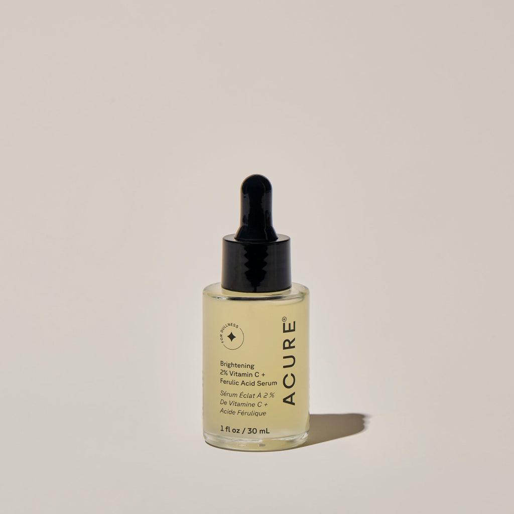 Practical Living Brightening Vitamin C and Ferulic Acid Serum for daily home and personal routines with facial skin and sun care