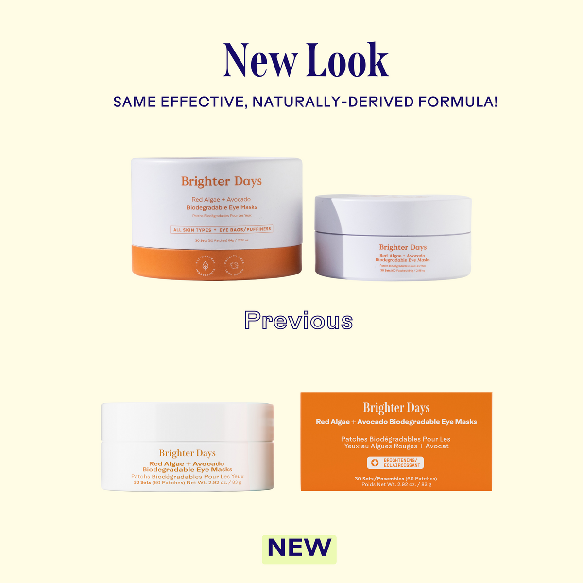 Everyday Home Brighter Days Red Algae + Avocado Eye Mask for daily home and personal routines with general everyday essentials