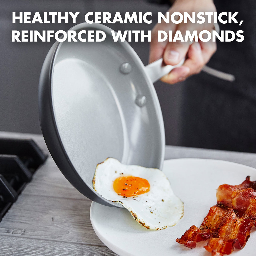 Everyday Home Chatham Open Frypan, 10 in for daily home and personal routines with cookware food storage and kitchen tools