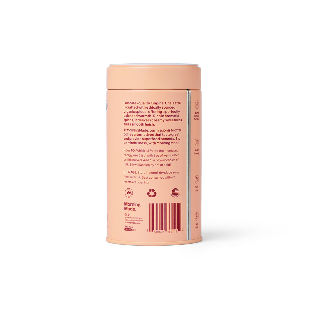 Routine Ready Chai Latte - Original for daily home and personal routines with general everyday essentials