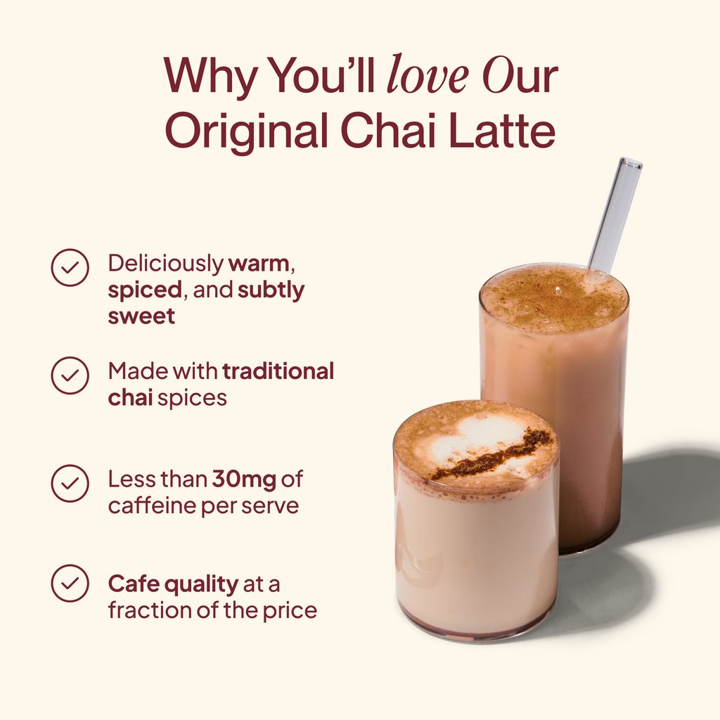 Routine Ready Chai Latte - Original for daily home and personal routines with general everyday essentials