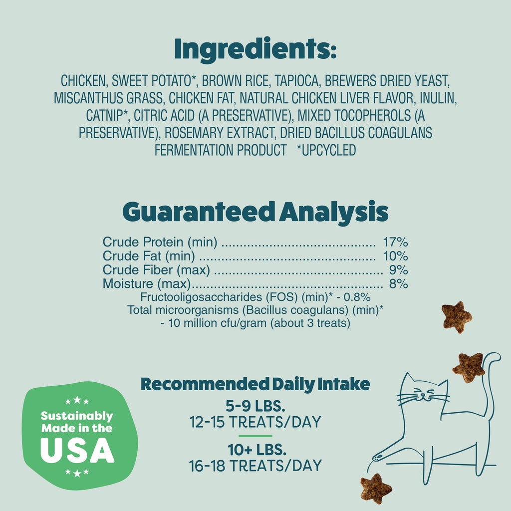 Routine Ready Catnip N Chill Crunchy Cat Treats for daily home and personal routines with pet care treats and accessories