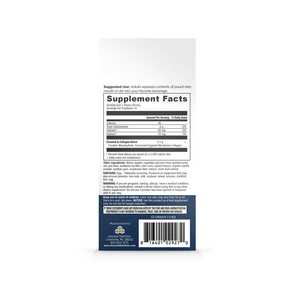 Home Essentials Creatine + Collagen Gel Packs for daily home and personal routines with general everyday essentials