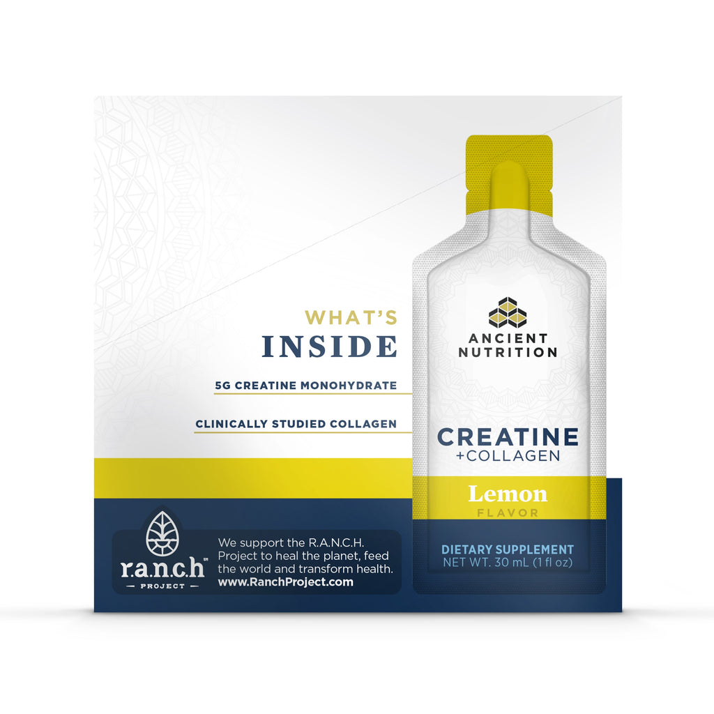 Home Essentials Creatine + Collagen Gel Packs for daily home and personal routines with general everyday essentials