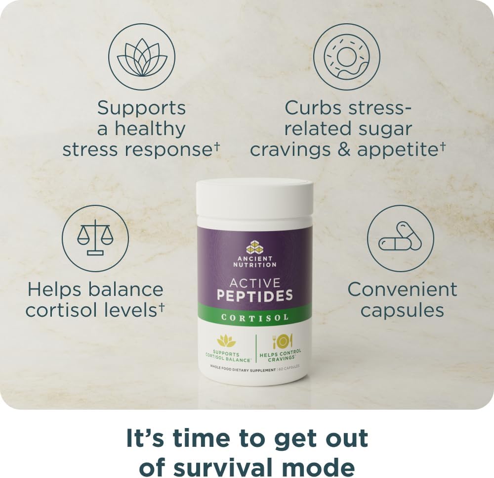 Routine Ready Active Peptides Cortisol Capsules for daily home and personal routines with general everyday essentials