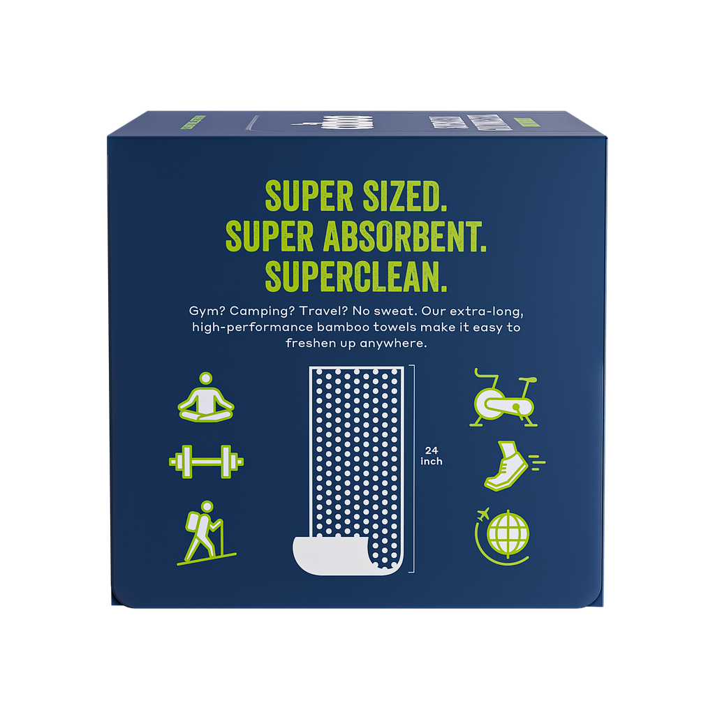 Practical Living Fitness Dry Wipe for daily home and personal routines with general everyday essentials