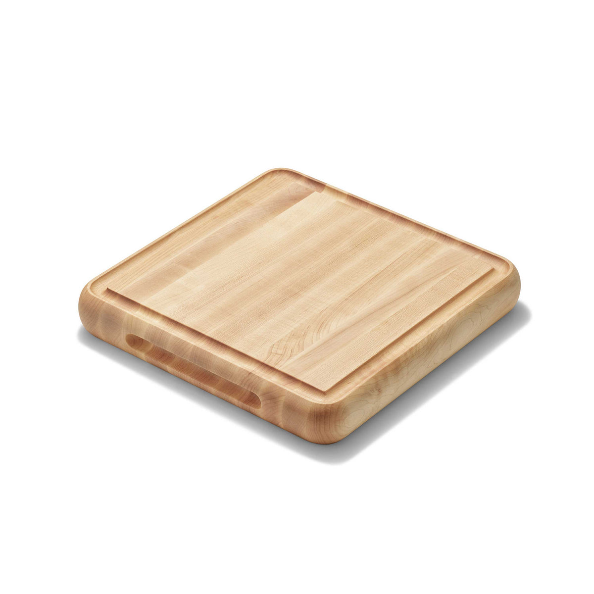 Edge-Grain Wood Prep & Serve Butcher Block, 12"