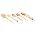 5 Piece FSC-Certified Birch Wood Utensil Set
