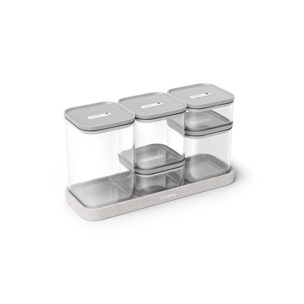 Routine Ready Glass Airtight Container Set for daily home and personal routines with cookware food storage and kitchen tools