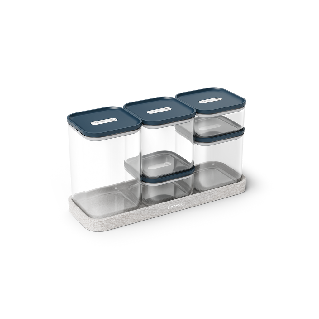Routine Ready Glass Airtight Container Set for daily home and personal routines with cookware food storage and kitchen tools