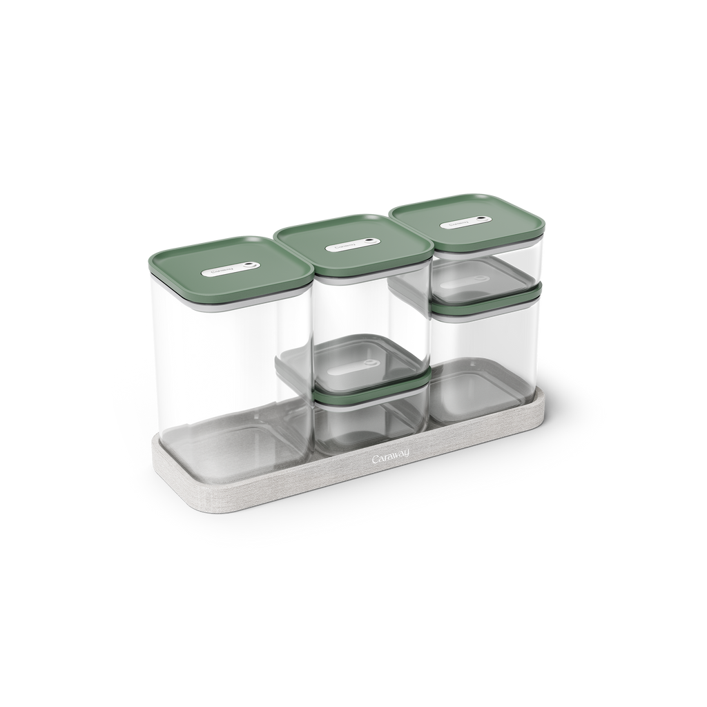 Routine Ready Glass Airtight Container Set for daily home and personal routines with cookware food storage and kitchen tools