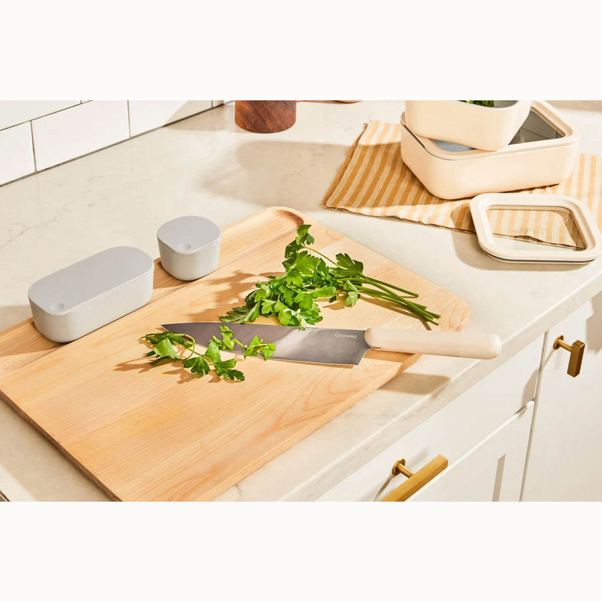 Daily Care Birch Wood Board for daily home and personal routines with general everyday essentials
