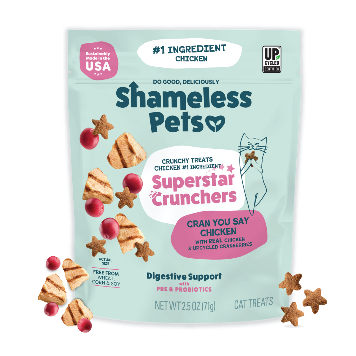 Everyday Home Cran You Say Chicken Cat Treats for daily home and personal routines with pet care treats and accessories