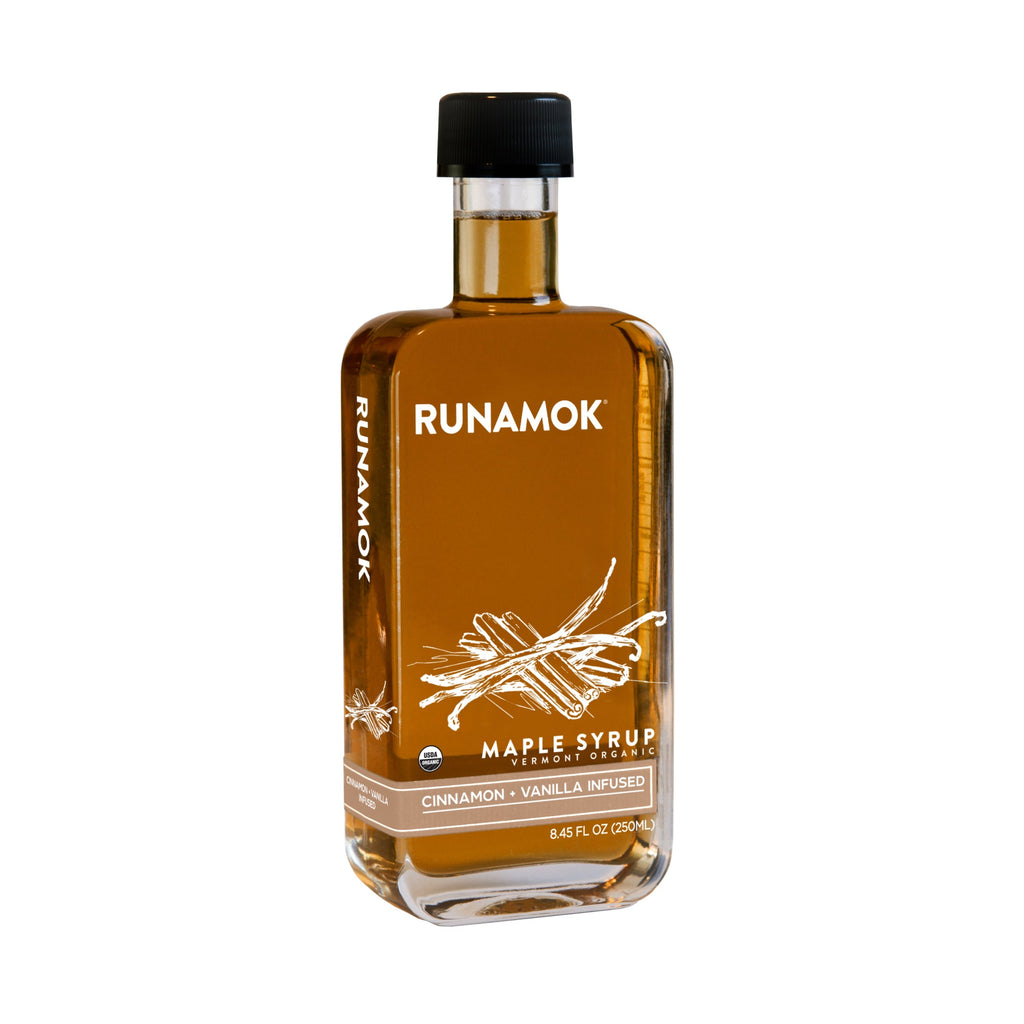 Cinnamon + Vanilla Infused Maple Syrup