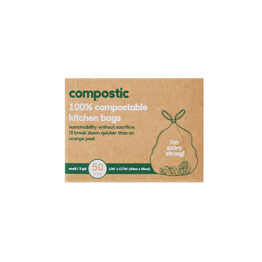3 Gallon Home Compostable Trash Bags