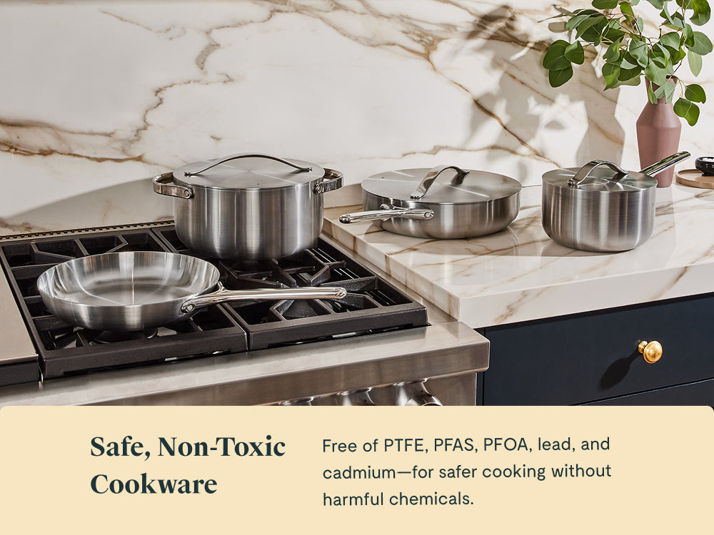 Practical Living 12-Piece Stainless Steel Cookware Set With Complimentary Storaget for daily home and personal routines with cookware food storage and kitchen tools