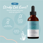 Home Essentials Kitty Ears - Leave-In Cat Ear Cleaner for daily home and personal routines with cleaning laundry and paper products