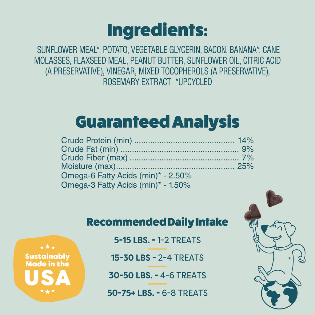 Daily Care Bananas for Bacon Soft-Baked Dog Treats for daily home and personal routines with pet care treats and accessories