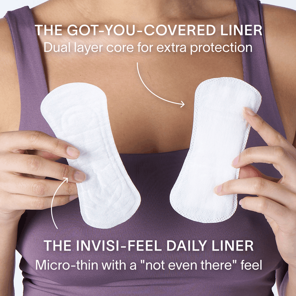 Everyday Home Got-You-Covered Pantyliners Light Absorbency for daily home and personal routines with bath body and hygiene