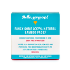 Home Essentials Flo Organic Bamboo Ultra-long Period Pads Winged for daily home and personal routines with bath body and hygiene