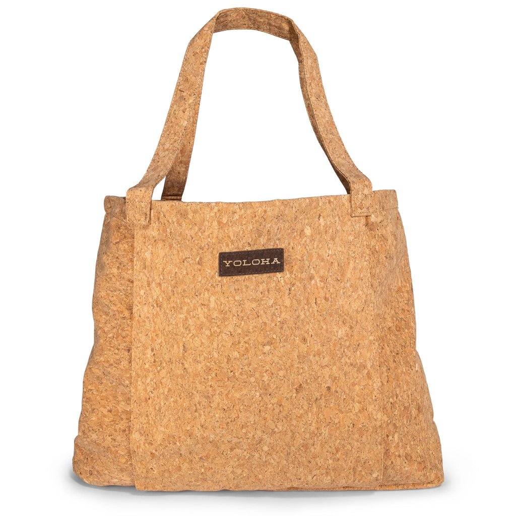 Daily Care Cork Tote Bag for daily home and personal routines with general everyday essentials