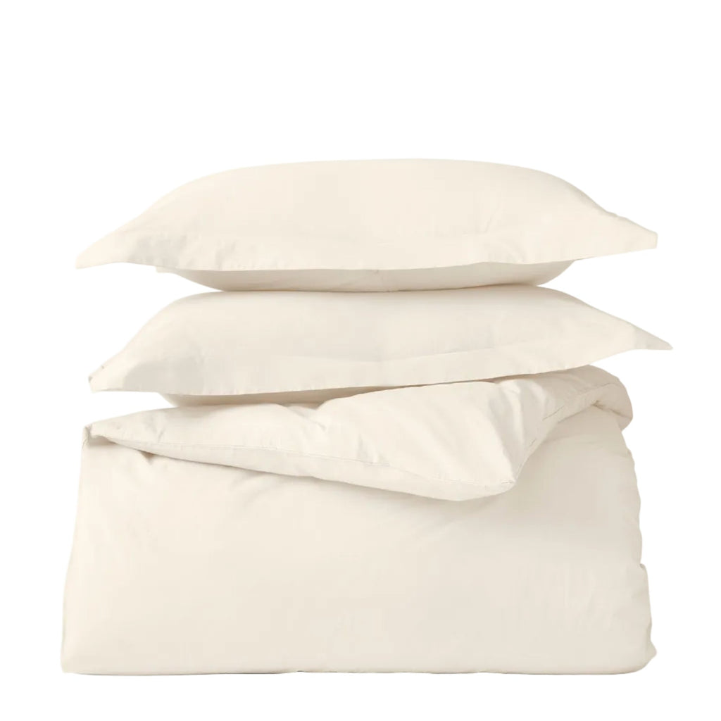Classic Organic Sateen Duvet Set