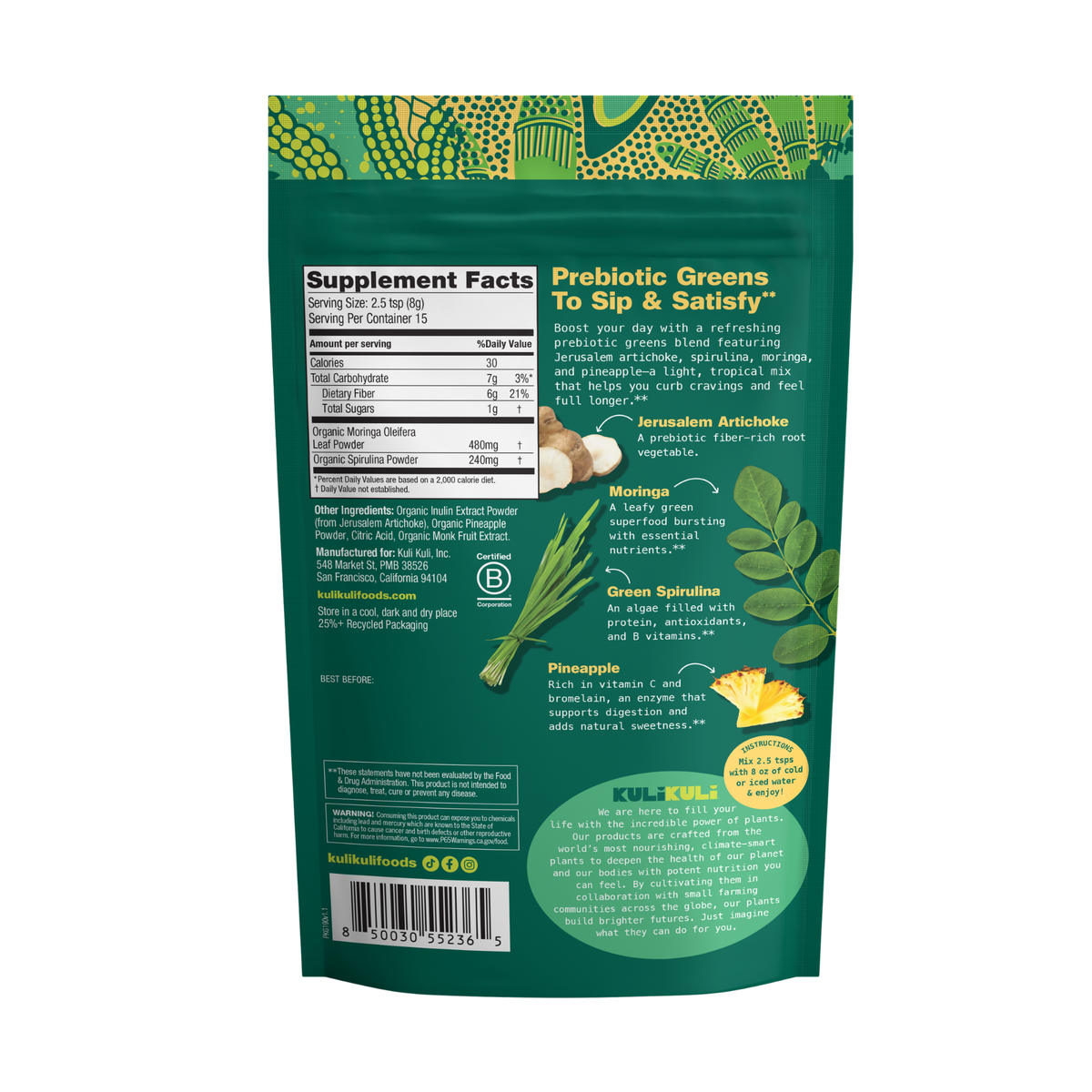 Home Essentials Crave Reset Superfood Drink Mix for daily home and personal routines with pantry foods and beverages
