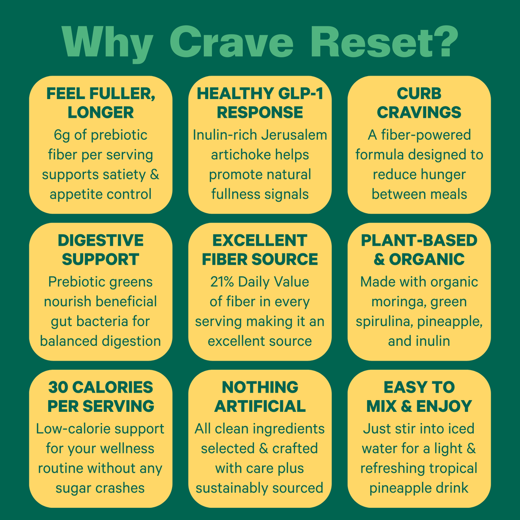 Home Essentials Crave Reset Superfood Drink Mix for daily home and personal routines with pantry foods and beverages