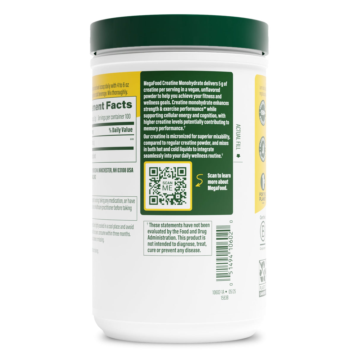 Routine Ready Creatine Monohydrate Powder 500g for daily home and personal routines with general everyday essentials