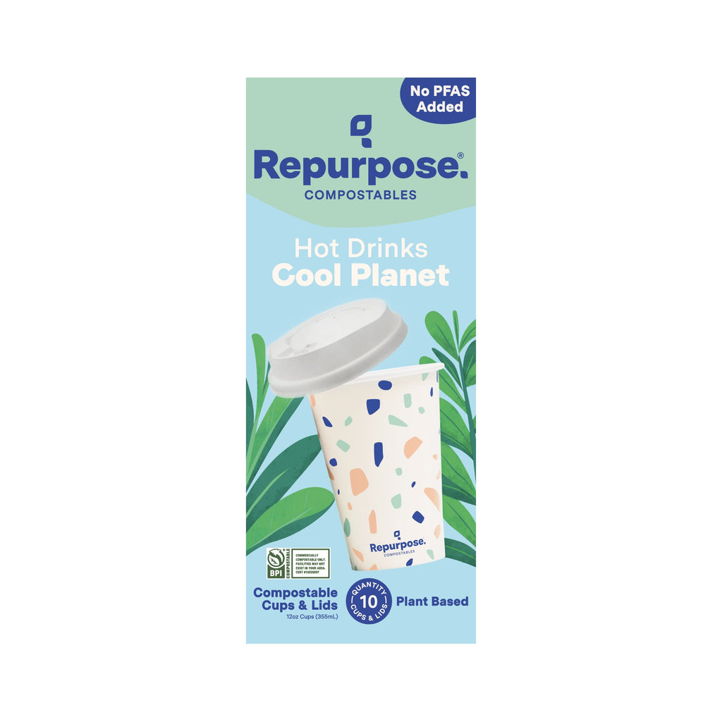 Daily Care Compostable Cup and Lid Set for daily home and personal routines with general everyday essentials