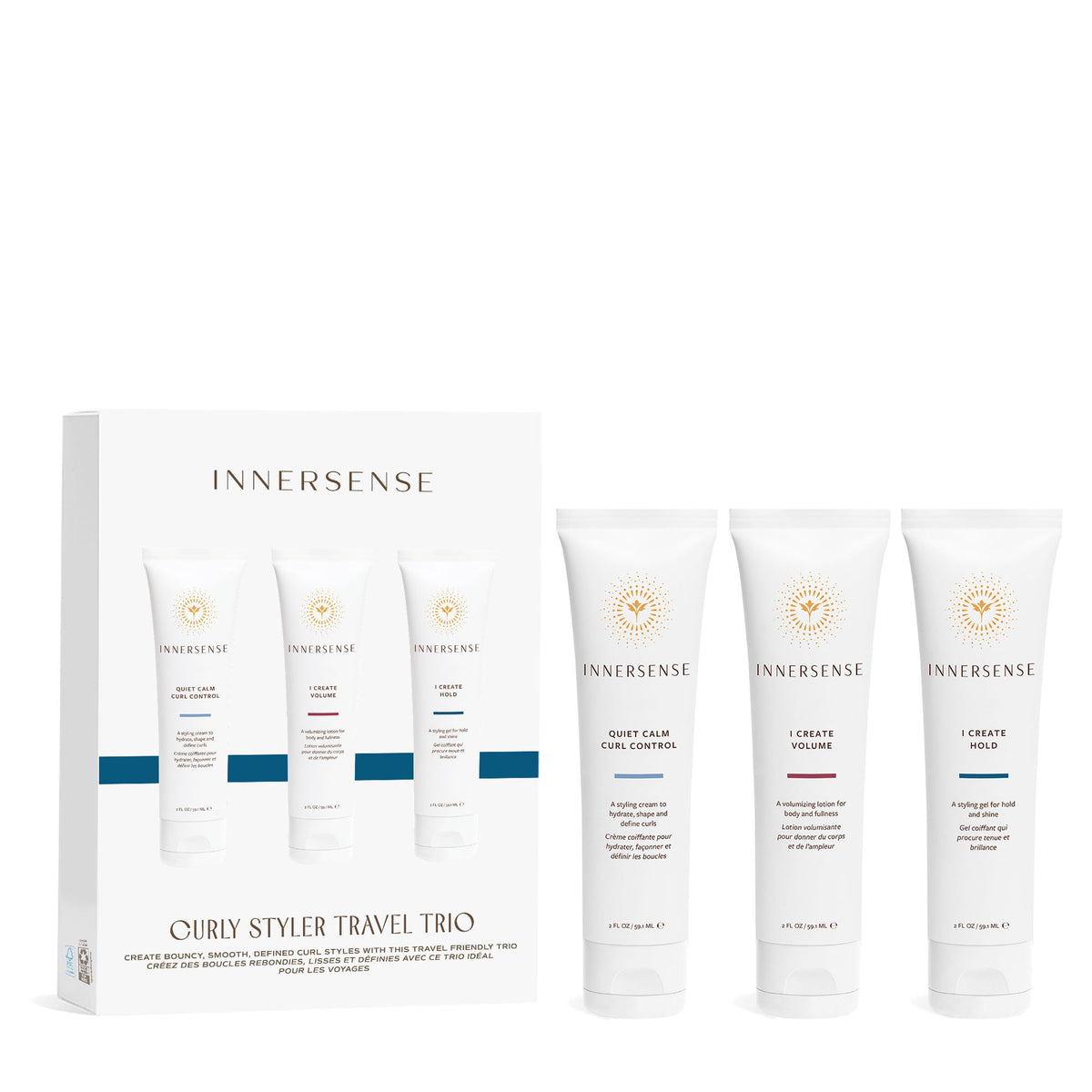 Curly Stylers Travel Trio