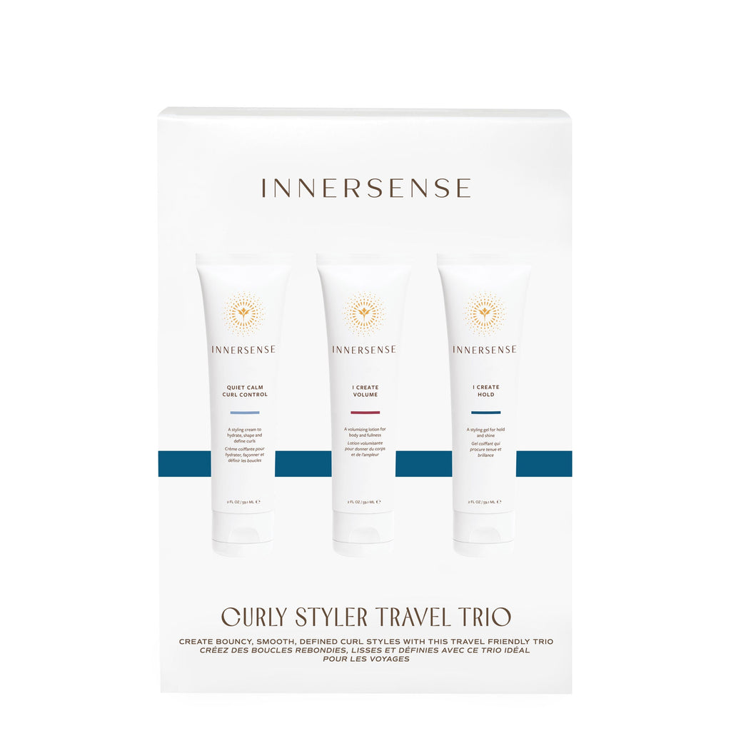 Home Essentials Curly Stylers Travel Trio for daily home and personal routines with hair care
