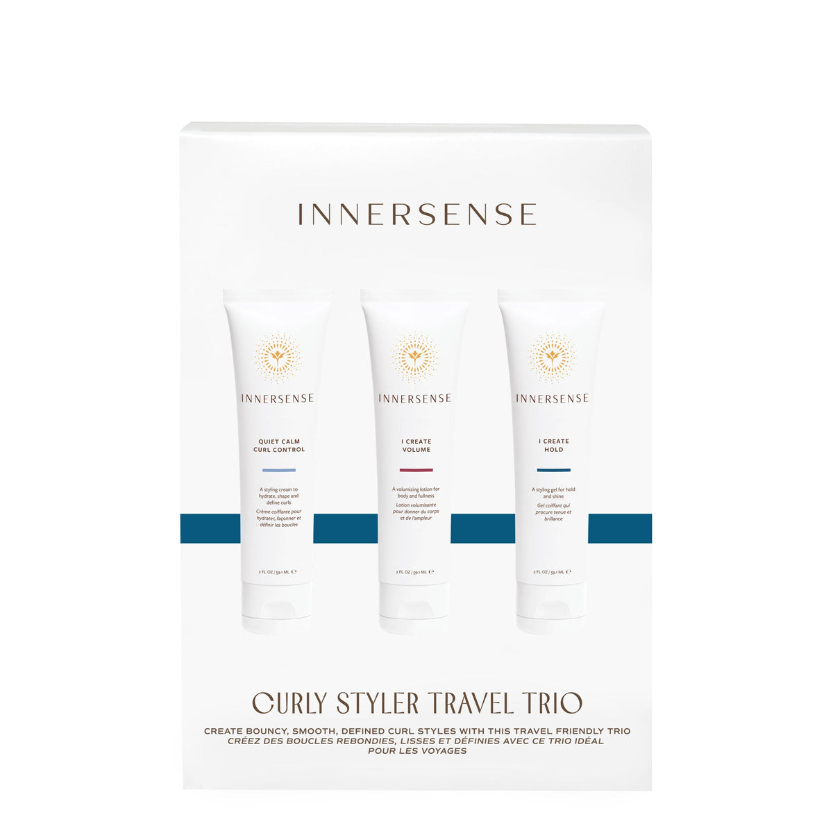 Home Essentials Curly Stylers Travel Trio for daily home and personal routines with hair care