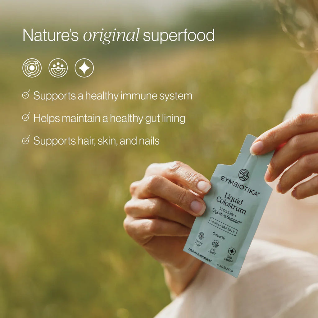 Routine Ready Liquid Colostrum Packets - Immunity + Digestive Support for daily home and personal routines with general everyday essentials