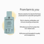 Routine Ready Liquid Colostrum Packets - Immunity + Digestive Support for daily home and personal routines with general everyday essentials