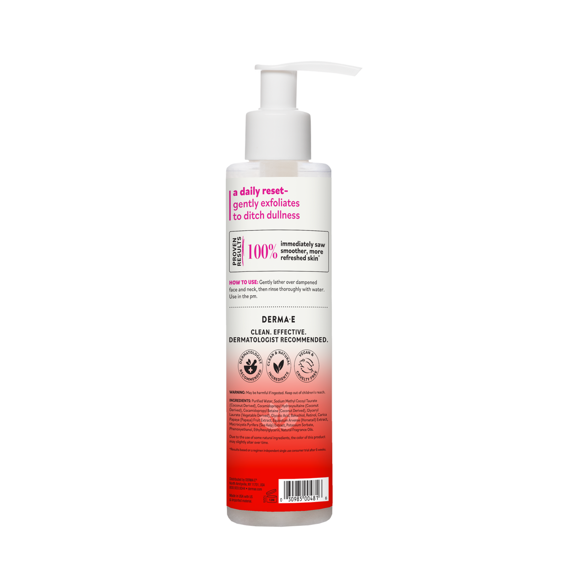 Home Essentials Anti-Wrinkle Cleanser for daily home and personal routines with facial skin and sun care