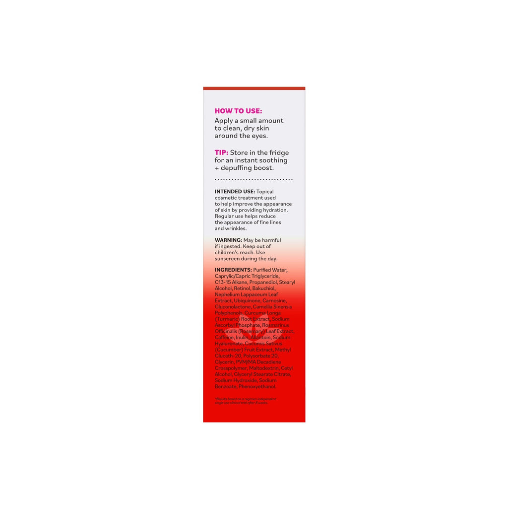 Practical Living Anti-Wrinkle Smoothing Eye Cream for daily home and personal routines with facial skin and sun care