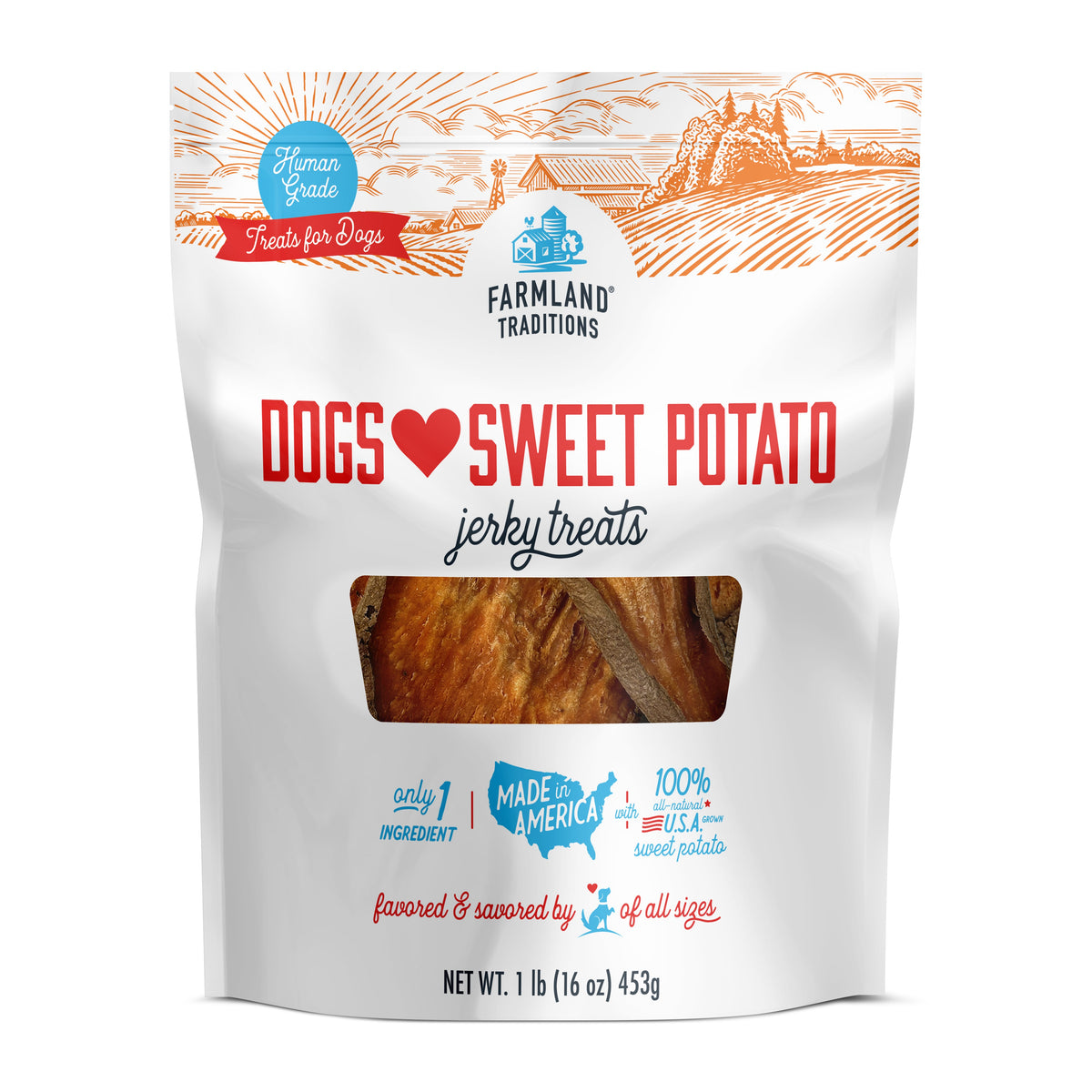 Dogs Love - Sliced Sweet Potato Human Grade Treats