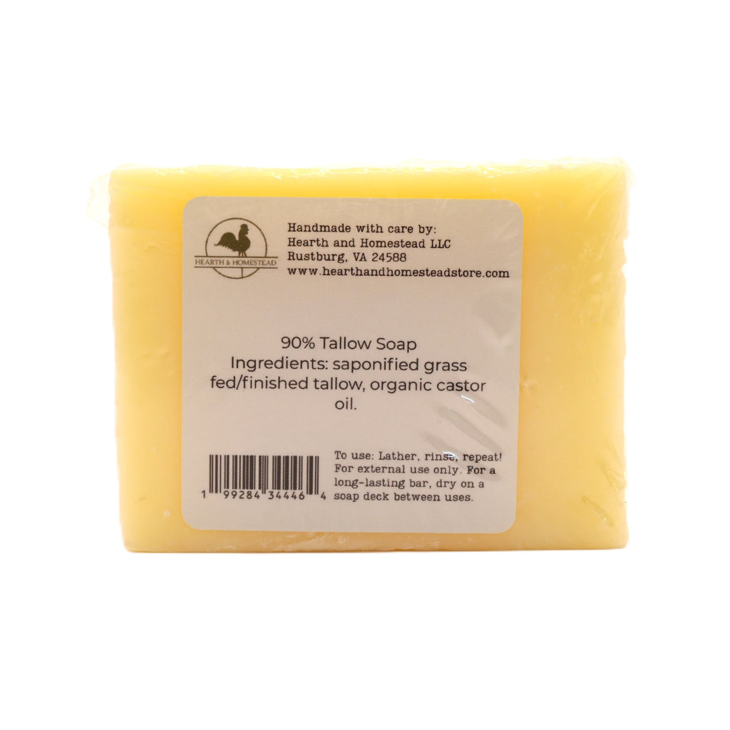 Practical Living 90% Tallow Body Soap for daily home and personal routines with bath body and hygiene