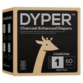 Charcoal Enhanced Diapers – Rash Relief with Ultra-Absorbent, FSC-Certified™ Core
