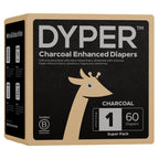 Charcoal Enhanced Diapers – Rash Relief with Ultra-Absorbent, FSC-Certified™ Core
