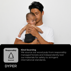 Daily Care Charcoal Enhanced Diapers Rash Relief with Ultra-Absorbent, FSC-Certified Core for daily home and personal routines with baby care and kids products