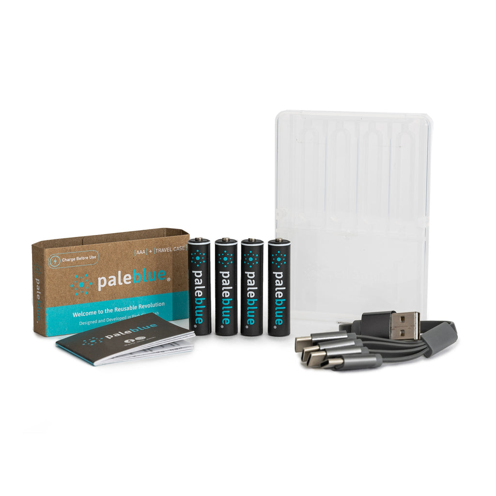 Home Essentials AAA USB-C Li-ion Rechargeable Batteries for daily home and personal routines with general everyday essentials