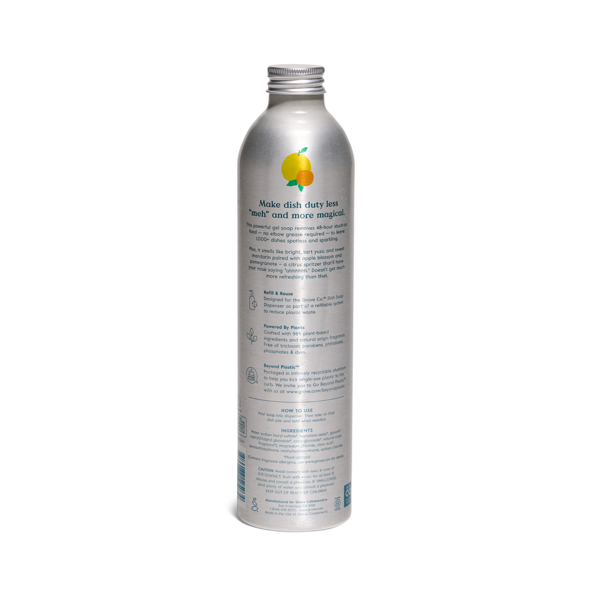 Everyday Home Dish Soap Refill, Gel Tough on Grease and Grime for daily home and personal routines with cleaning laundry and paper products
