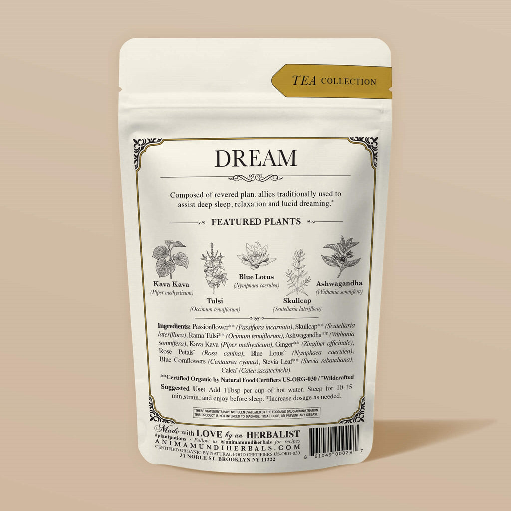 Daily Care DREAM Tea, Sleep Aid + Third Eye Tonic for daily home and personal routines with cookware food storage and kitchen tools