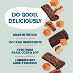 Routine Ready Duck-Tato Bite Sized Jerky Dog Treats for daily home and personal routines with pet care treats and accessories