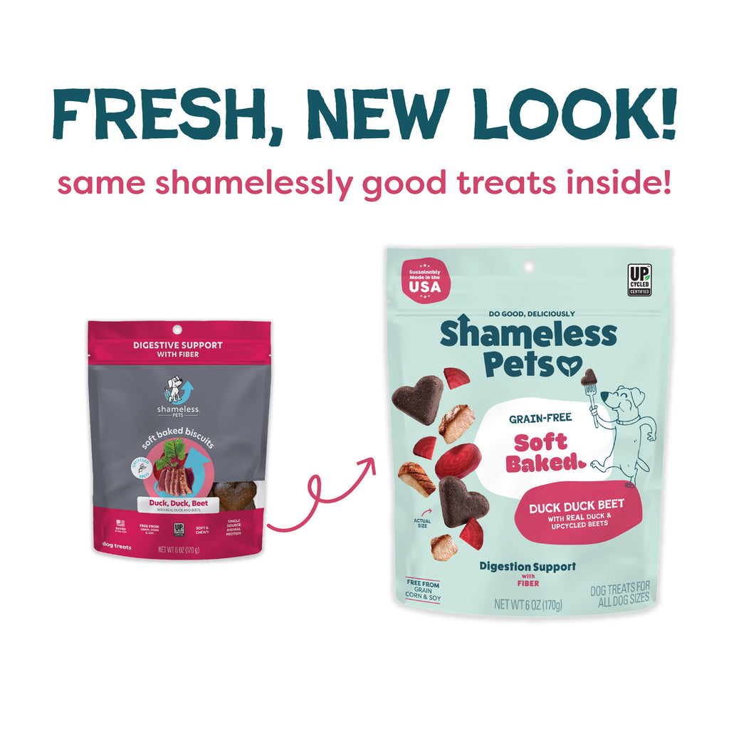 Practical Living Duck Duck Beet Soft-Baked Dog Treats for daily home and personal routines with pet care treats and accessories