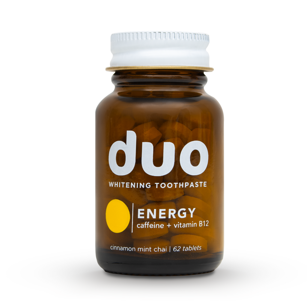 Caffeine + B12 Toothpaste Tablets