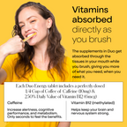 Daily Care Caffeine + B12 Toothpaste Tablets for daily home and personal routines with oral care